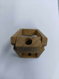 wooden pen holder