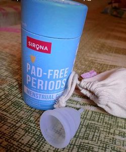 Sirona Reusable Menstrual Cup for Women new packed