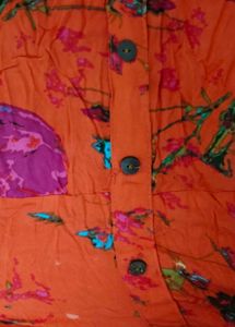 Vibrant Floral Print Kurta