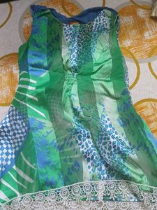 Vibrant Abstract Print Sleeveless Top