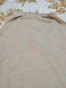 Beige Maxi Skirt