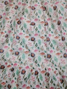 New with tag Chickonkuri Floral Print Midi Dress