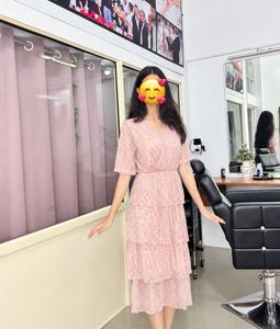Sparkling Tiered Midi Dress