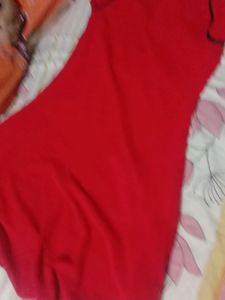 Red Colour New Umbrella Cut Frock,Kurti For Women