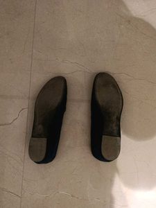 Elegant Navy Suede Loafers