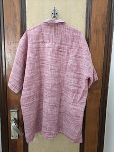 Mauve Khadi Shirt