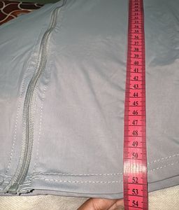 Women's Gray Zip-Up Sun protection hoodie