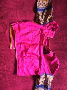Traditional half saree