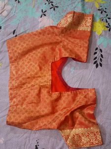 Beautiful Banarasi papersilkSaree with Blouse