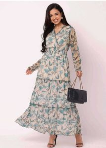 Floral Print Maxi Dress