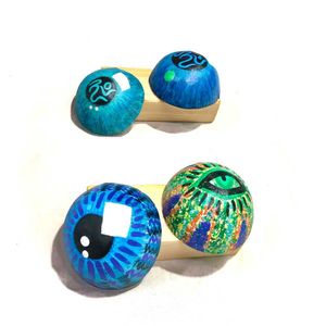 (Set of4)Coconut handcrafted bowls