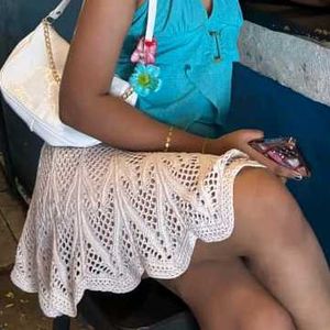 knitted Mini Skirt