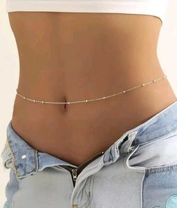 Delicate Beaded Belly Chain
