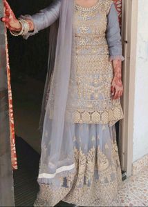 Lehnga Style Party Wear Dress