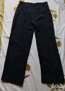 Black Wide Leg Trousers