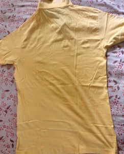 Men's Yellow Polo T-Shirt