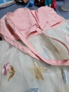 Sparkly Star &amp; Moon Mesh Dress