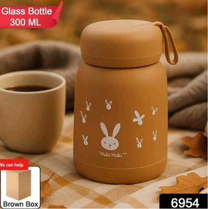 Cute Glass Water Bottle