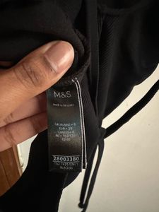 M&S Black Dress - Size 8