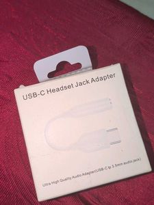 USB-C Headset Jack Adapter