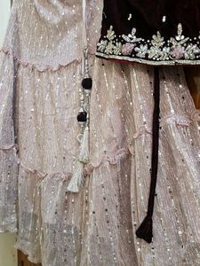Embroidered Lehenga Choli Set for kids