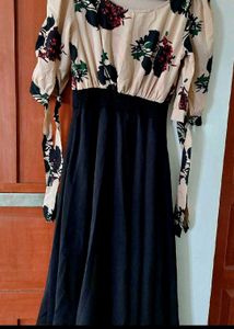 HARPA FIT AND FLARE DRESS