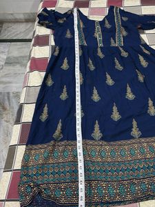 Elegant Navy Blue Kurta