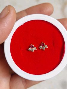 beautiful New earrings gold