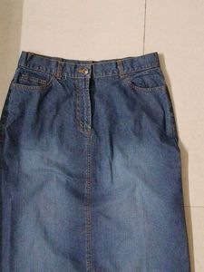 Offer ur price New Denim long skirt