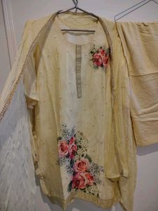 Floral Kurta Set with Dupatta