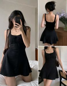 Classic Black A-Line Dress