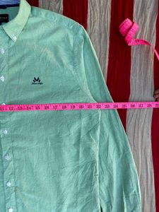 Jean Paul Mint Green Button-Down Shirt