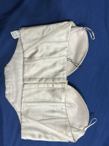 Zara champagneWhite Padded Corset
