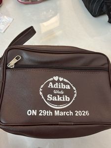 Personalized Wedding Clutch Bag