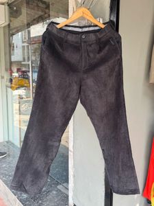 Crocodile Casual Wide Leg Cottrage Trousers
