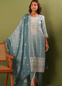 Elegant Embroidered Kurta Set
