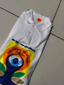 Classic White Polo T-Shirt