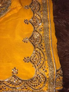 Pure Handwork Saree with Blouse