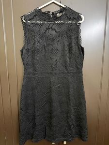 Elegant Black Lace Dress