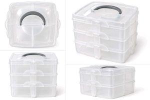 3-Tier Jewelry Organizer Box