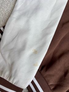 Brown &amp; White Varsity Jacket
