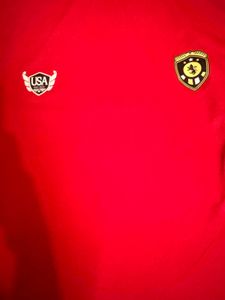 Men's Red USA T-Shirt