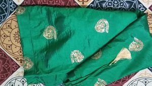 Elegant Emerald Green Lehenga Choli
