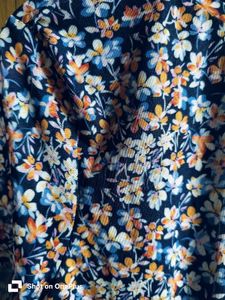 Floral Tie-Front Cropped Top