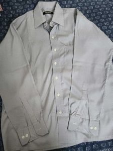 Men's Classic Striped Dress Shirt