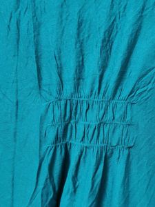 Teal Open Front Cardigan