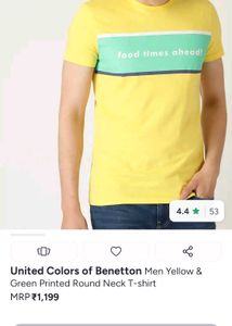 🥈🗺️UNITED COLOUR OF BENETTON TSHIRT