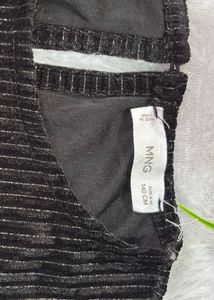 Chic Black Velvet Jumpsuit