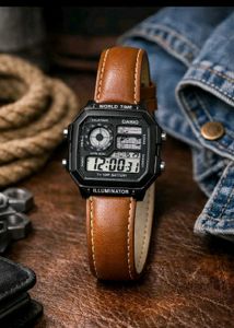 Casio World Time Digital Watch