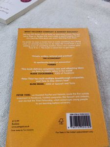 Zero to One by Peter Thiel